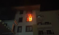 Karaman'da yangın paniği: Annesine kızıp evi ateşe verdi
