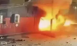 Kazakistan'da feci patlama