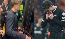 Galatasaray maçı sonrası Kenan Yıldız'ın telefonundaki detay kamerada