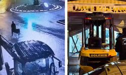 Kuyumcuyu forkliftle soyup eşekle kaçtı: Alkol almak istedim ama...