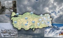 Türkiye'de yağışlı hava etkili olacak! Doğu'da çığ alarmı!