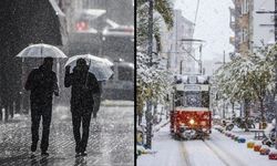 Meteoroloji’den kritik uyarı: Sağanak yağmur ve kar yağışı için tarih verildi!