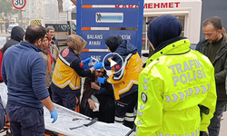 PTT Kargo minibüsünün çarptığı yaşlı kadın yaralandı I VİDEO