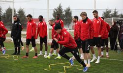 Samsunspor, Shkendija maçı hazırlıklarını tamamladı