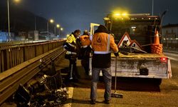 Samsun'da 8 aracın karıştığı zincirleme kazada 2 yaralı