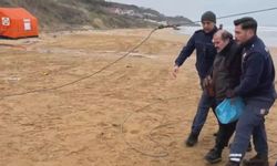 Sarıyer’de karaya oturan geminin kaptanı kurtarıldı