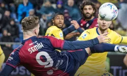 Semih Kılıçsoy'un jeneriklik golüyle Cagliari, Verona'ya tarihi bir ders verdi