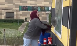 Taksi durağını savaş alanına çevirdi: Taksiye alınmadı, sinir krizi geçirdi