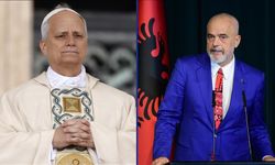 Papa 14. Leo, Arnavutluk Başbakanı Rama ile görüştü