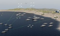 NATO tatbikatına damga vuran ikili: TCG ANADOLU-Bayraktar TB3