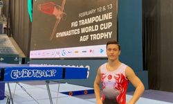 Hüseyin Engin Yontucu’dan Trampolin Cimnastik Dünya Kupası’nda tarihi bronz