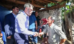 Yangının hüznü sevince döndü:  Murat Kurum Cavit Amca'nın yeni evini paylaştı