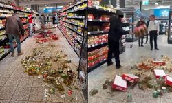 Afgan mülteci marketi savaş alanına çevirdi: Kimse engel olamadı