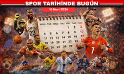 Spor tarihinde bugün: 16 Mart 2026