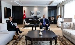Bakan Fidan, EBRD Başkanı Basso'yu kabul etti