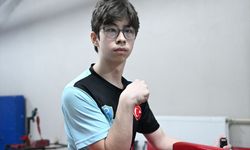 Kayseri’de ‘serebral palsi’ hastası Muhammed Ömer sporla hayata tutundu