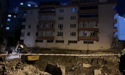 Bahçelievler'de çökme riski oluşan 5 katlı bina tahliye edildi