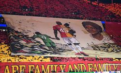 Galatasaray taraftarından Osimhen için özel koreografi