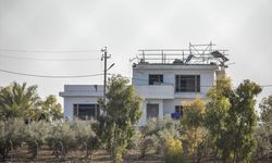 Erbil'e atılan bir drone yerleşim yerine düştü