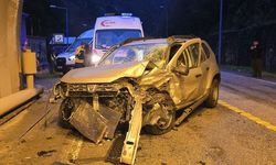 Karabük'te ciple otomobilin çarpıştığı kazada 2'si çocuk 7 kişi yaralandı