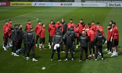 A Milli Takımımız Romanya maçı hazırlıklarını sürdürüyor