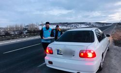 Akdağmadeni'nde yolculara ‘iftara 5 kala' sürprizi