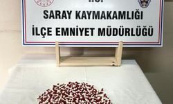 Tekirdağ'da 657 adet uyuşturucu hap ele geçirildi