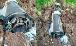 Adıyaman'a düşen füzenin ikinci parçası bulundu