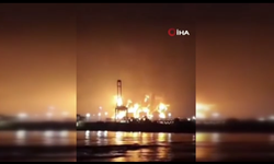 Umman’ın Salalah Limanı’ndaki yangın devam ediyor