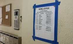Apartman ve sitelere borçlu listesi asılması artık yasak!