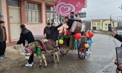 Asırlık gelenek hayat buldu: Eşek arabasıyla bahşiş turu