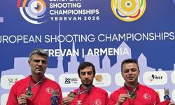 Milli atıcılar 10 metre havalı tabancada Avrupa şampiyonu oldu