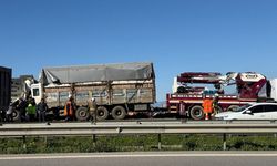 Hatay'da aynı istikametteki kamyonlar çarpıştı: 1 ölü