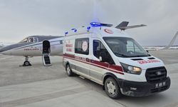 Van'da 3 aylık bebek uçak ambulansla Konya'ya sevk edildi
