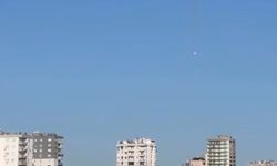 Adana'da gökyüzünden yanan cisim düştü