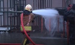 Kahramanmaraş'ta yangına müdahale eden itfaiye eri darbedildi