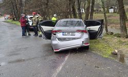 Kontrolden çıkan otomobil alt yola uçtu: 1'i bebek 3 kişi yaralandı