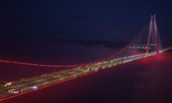 Yavuz Sultan Selim Köprüsü’nde sis manzarası mest etti