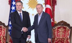 Cumhurbaşkanı Erdoğan, Bosna Hersek Devlet Başkanlığı Konseyi Başkanı Becirovic ile bir araya geldi