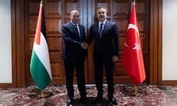 Dışişleri Bakanı Fidan, Filistinli yetkililerle bir araya geldi
