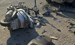 Birecik'te feci kaza: Motosiklet sürücüsü ağır yaralandı
