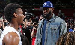 Bronny: “Babamla en son maç yaptığımızda potayı kırdı!”