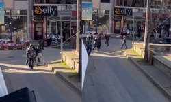 Bursa'da esnaf kavgası boks ringini aratmadı