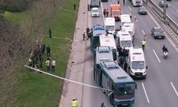 4 cezaevi sevk aracı kaza yaptı: Çok sayıda yaralı var