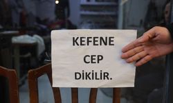Cimrilere inat: camına "Kefene cep dikilir" yazdı