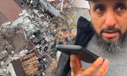 Fatih'te enkaz altındaki yakınını aradı! "Faik iyi misin oğlum?"