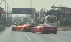 Ferrari ve Lamborghini'nin tehlikeli şovuna ağır ceza