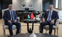 Dışişleri Bakanı Fidan, Filistin Devlet Başkan Yardımcısı eş-Şeyh ile görüştü
