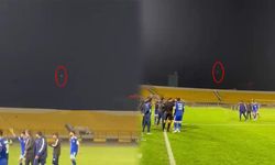 Irak Ligi maçında korku dolu anlar! Füze saldırısı sonrası maç durdu...