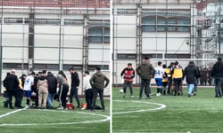 Sahada korkutan olay! Oyuncunun dili boğazına kaçtı...